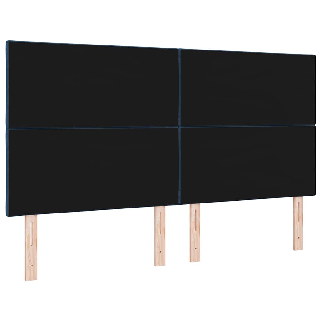 Uzglavlje Tamno plava 180 cm tkanina