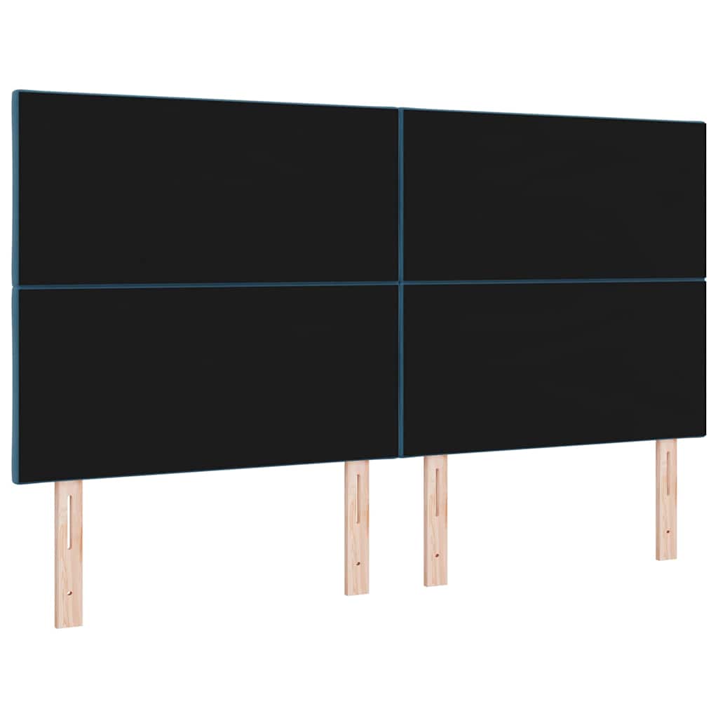 Uzglavlje Tamno plava 180 cm Baršun