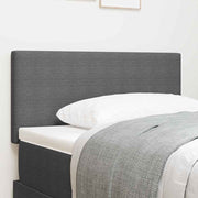 LED glava kreveta Svijetlo siva 80 cm Kordura tekstil