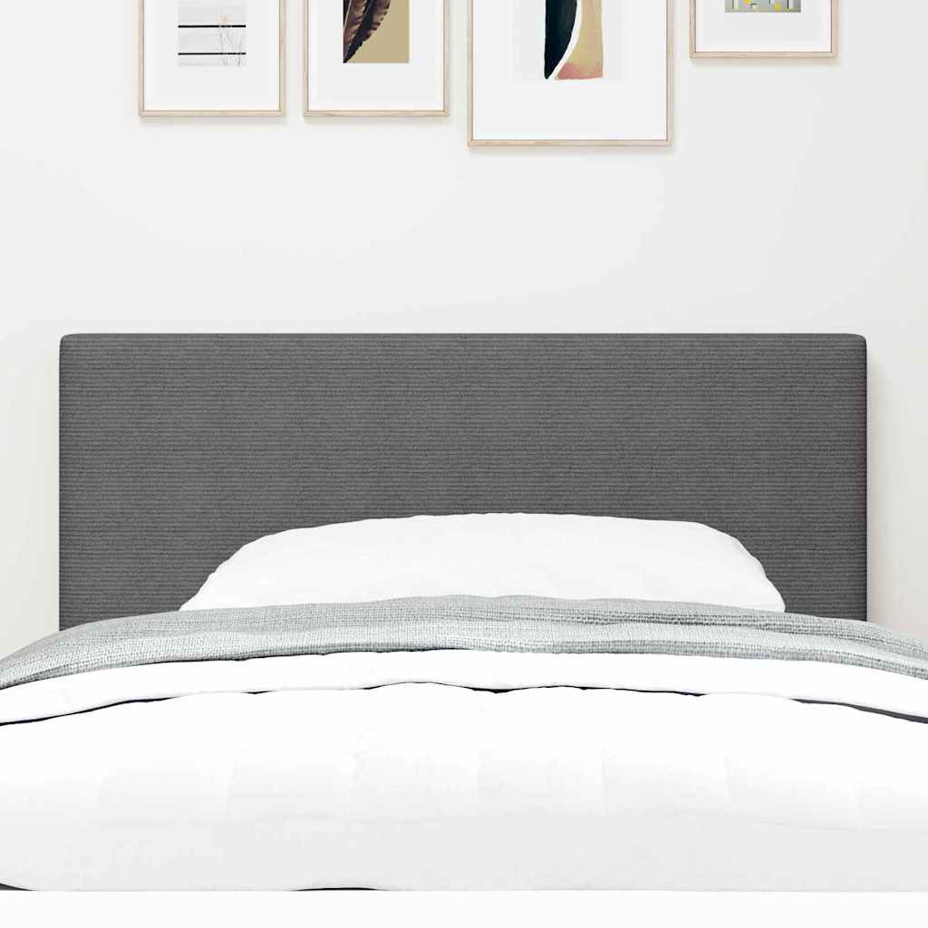 LED glava kreveta Svijetlo siva 80 cm Kordura tekstil