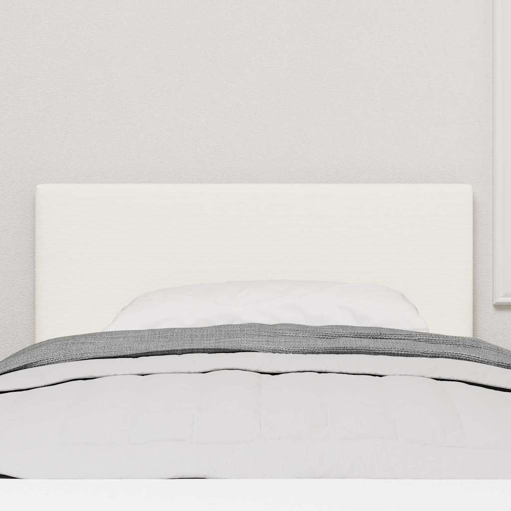 LED glava kreveta s LED trakama Krema 80 cm Kordura tekstil