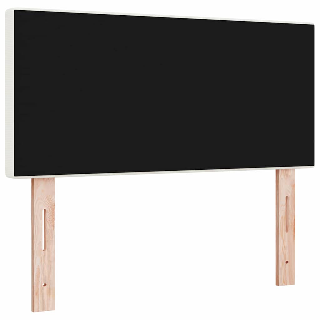 LED glava kreveta s LED trakama Krema 80 cm Kordura tekstil