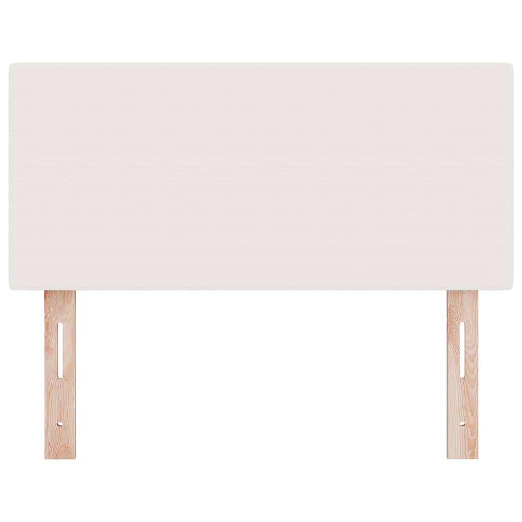 LED glava kreveta s LED trakama Krema 80 cm Kordura tekstil