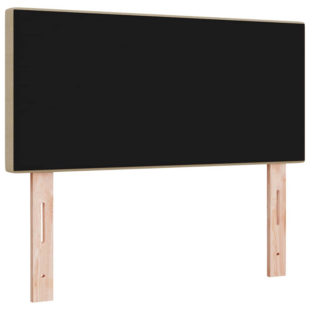 LED glava kreveta Siva zelena 80 cm Kordura tekstil
