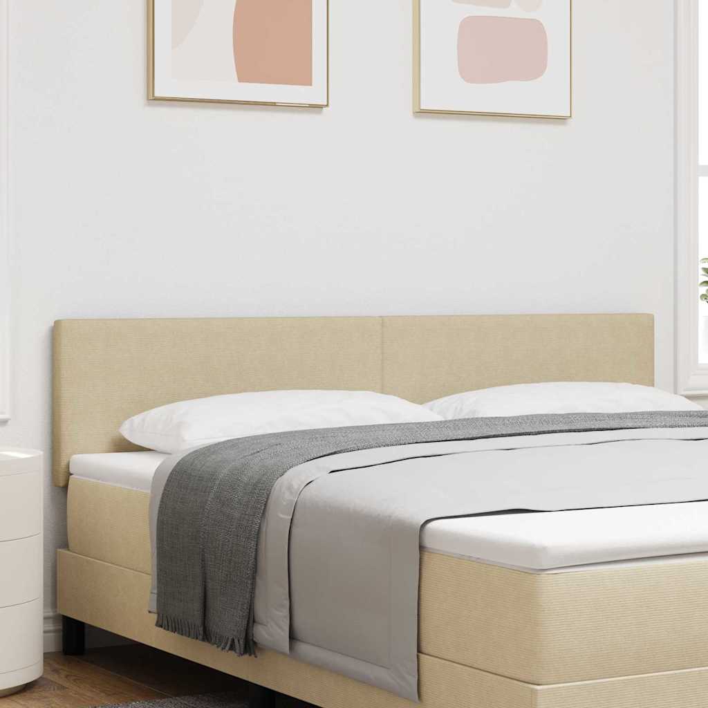 LED glava kreveta Siva zelena 180 cm Kordura tekstil
