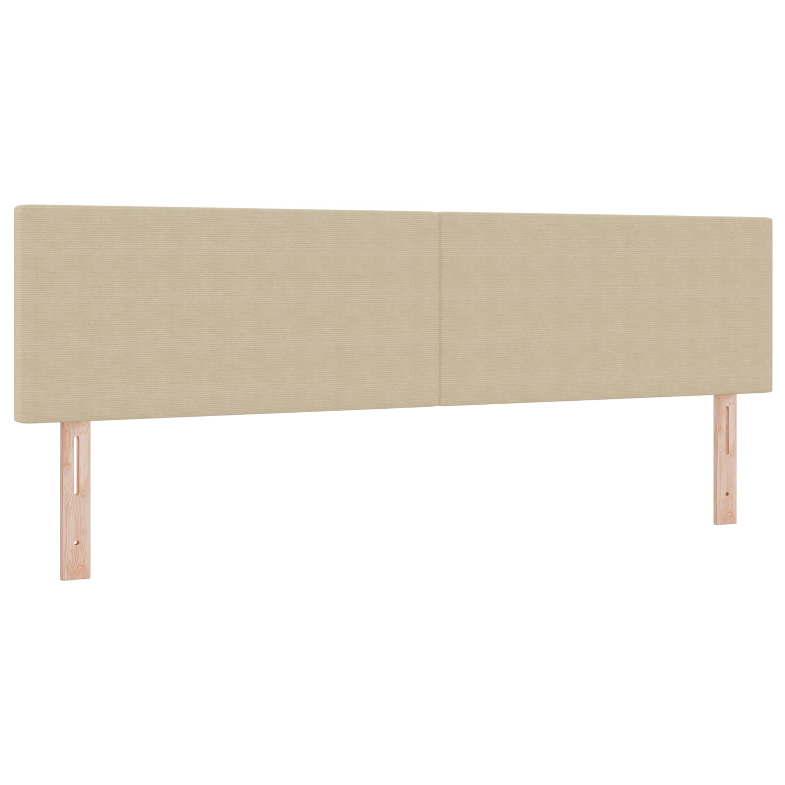 LED glava kreveta Siva zelena 180 cm Kordura tekstil