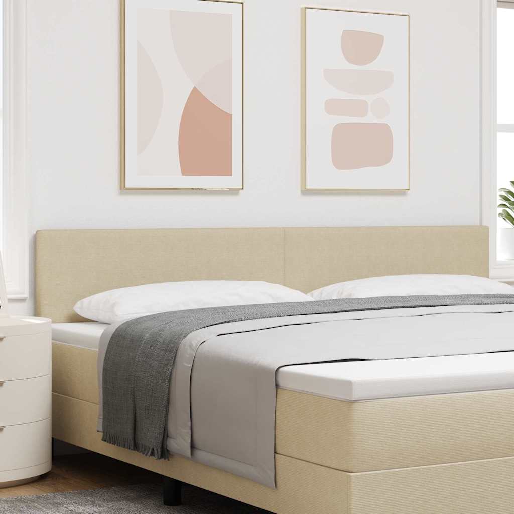 LED glava kreveta Siva zelena 200 cm Kordura tekstil