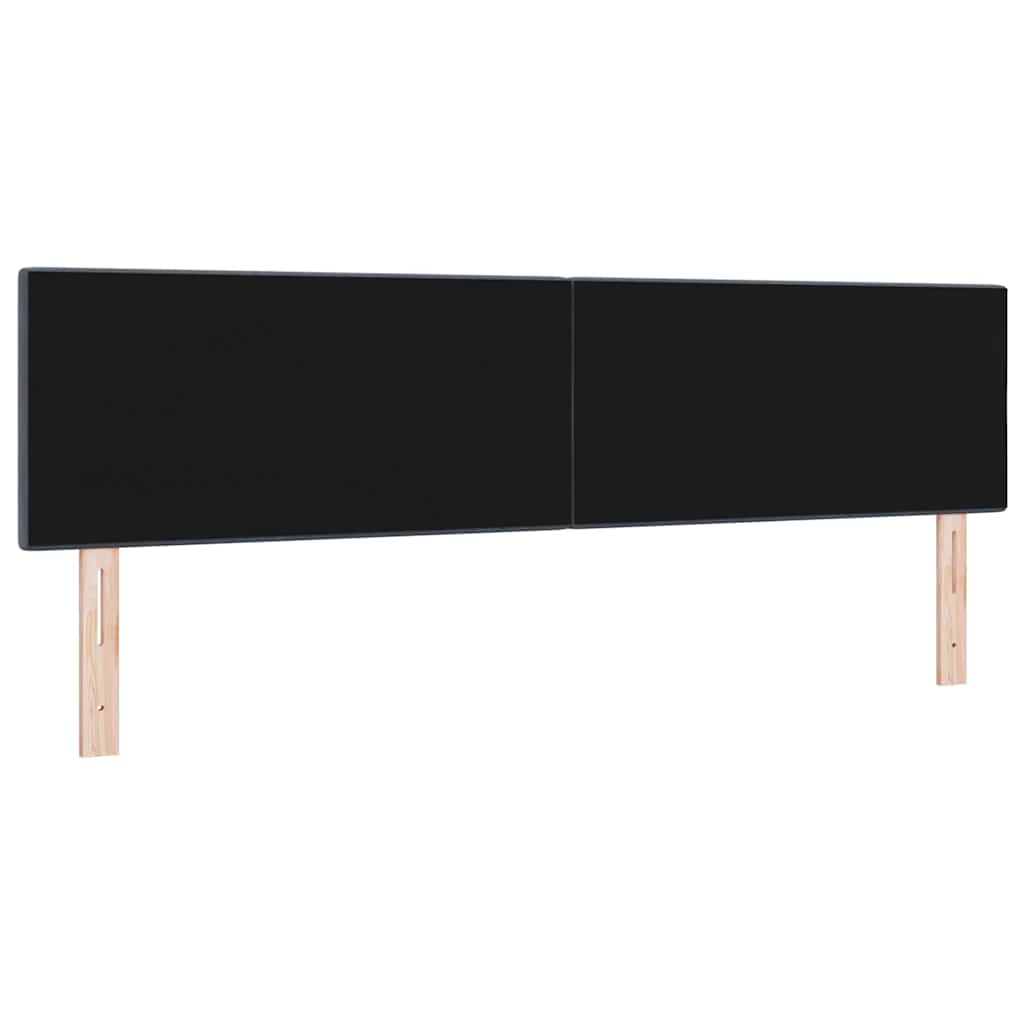 LED glava kreveta s LED trakama Sivi 180 cm Baršun
