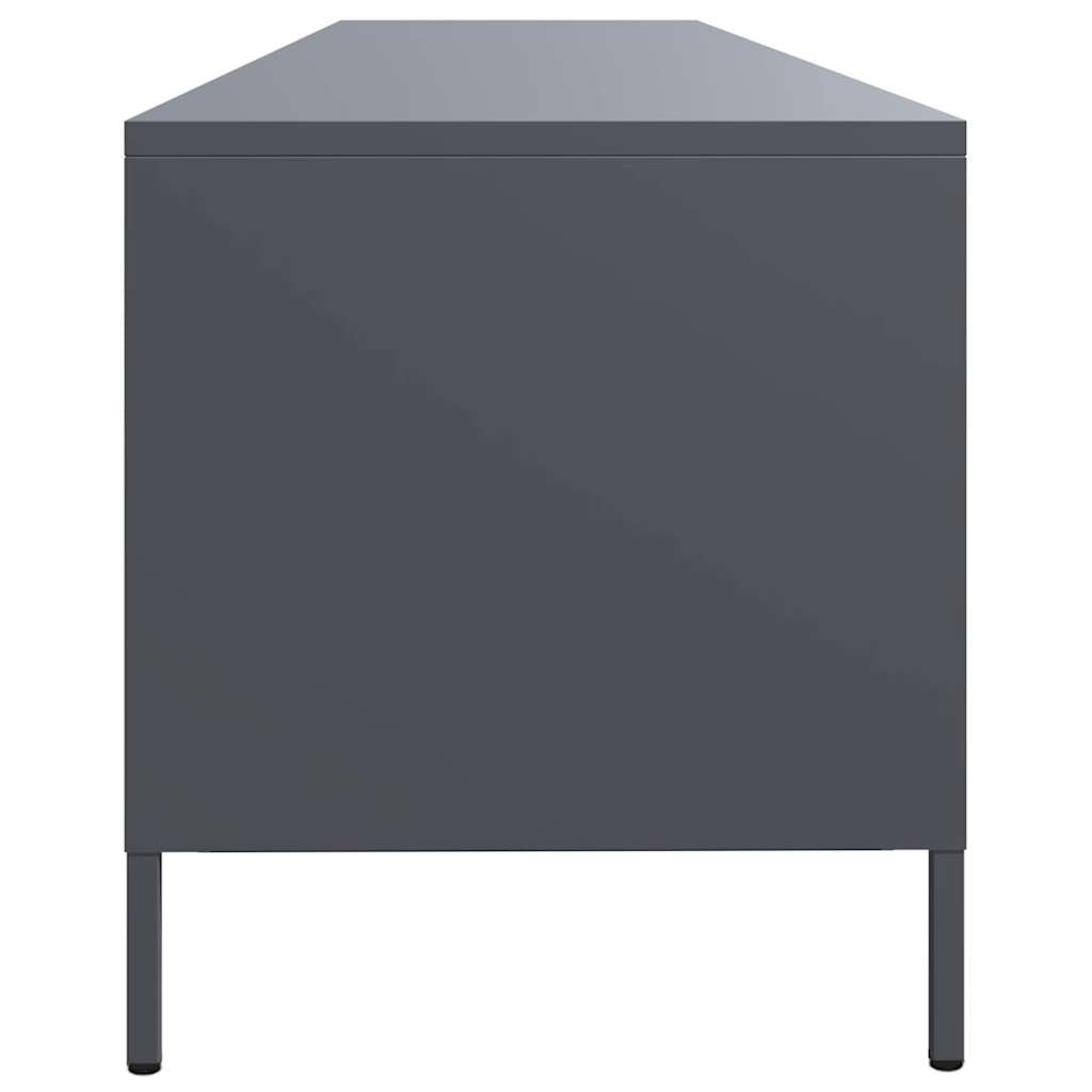 TV ormarić antracit 202x39x43,5 cm hladno valjani čelik