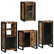 Set namještaja za kupaonicu 4 kom. Šareni 55 x 35 x 60 cm