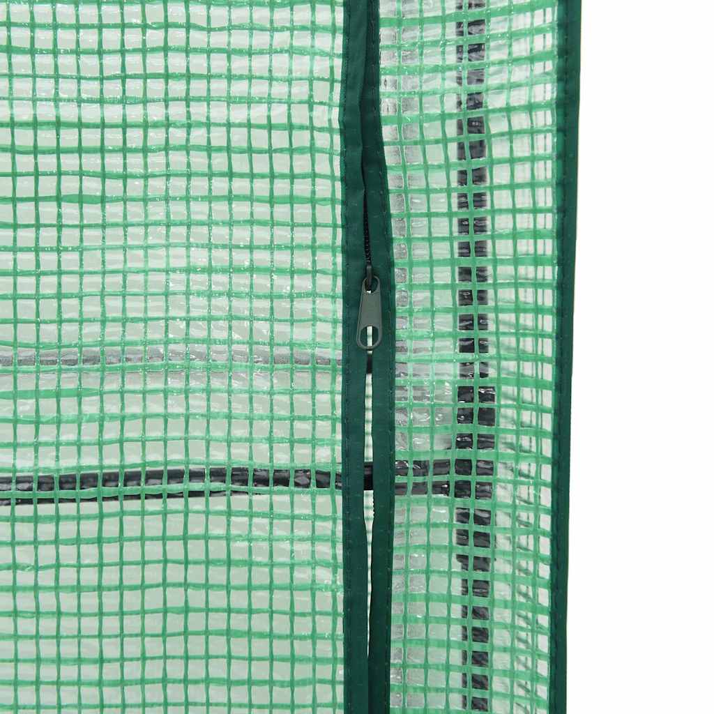 Povišena gredica s pokrovom za staklenik 120 x 40 x 138 cm