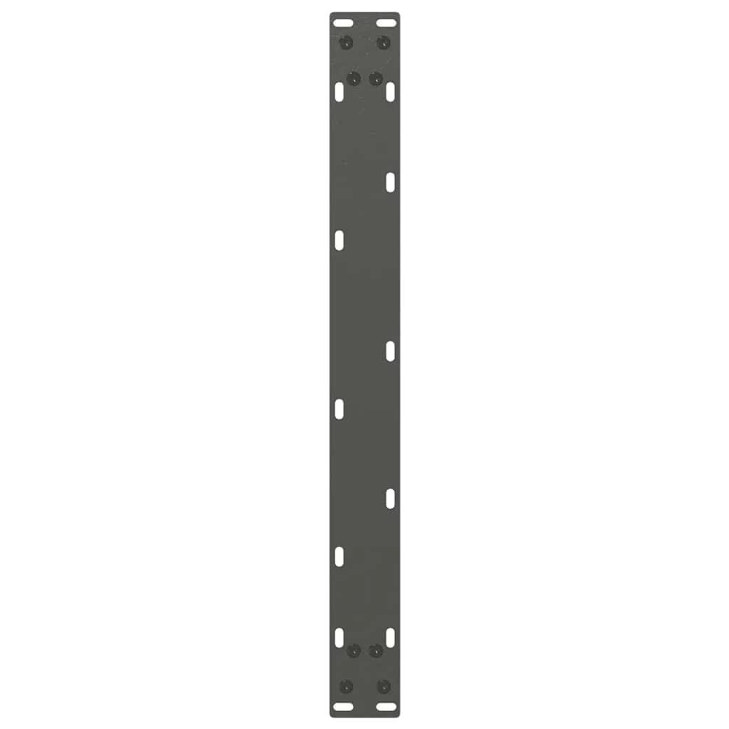 Noge za klub stolić U-oblik 2 kom antracit 60 x (30-31) cm čelik