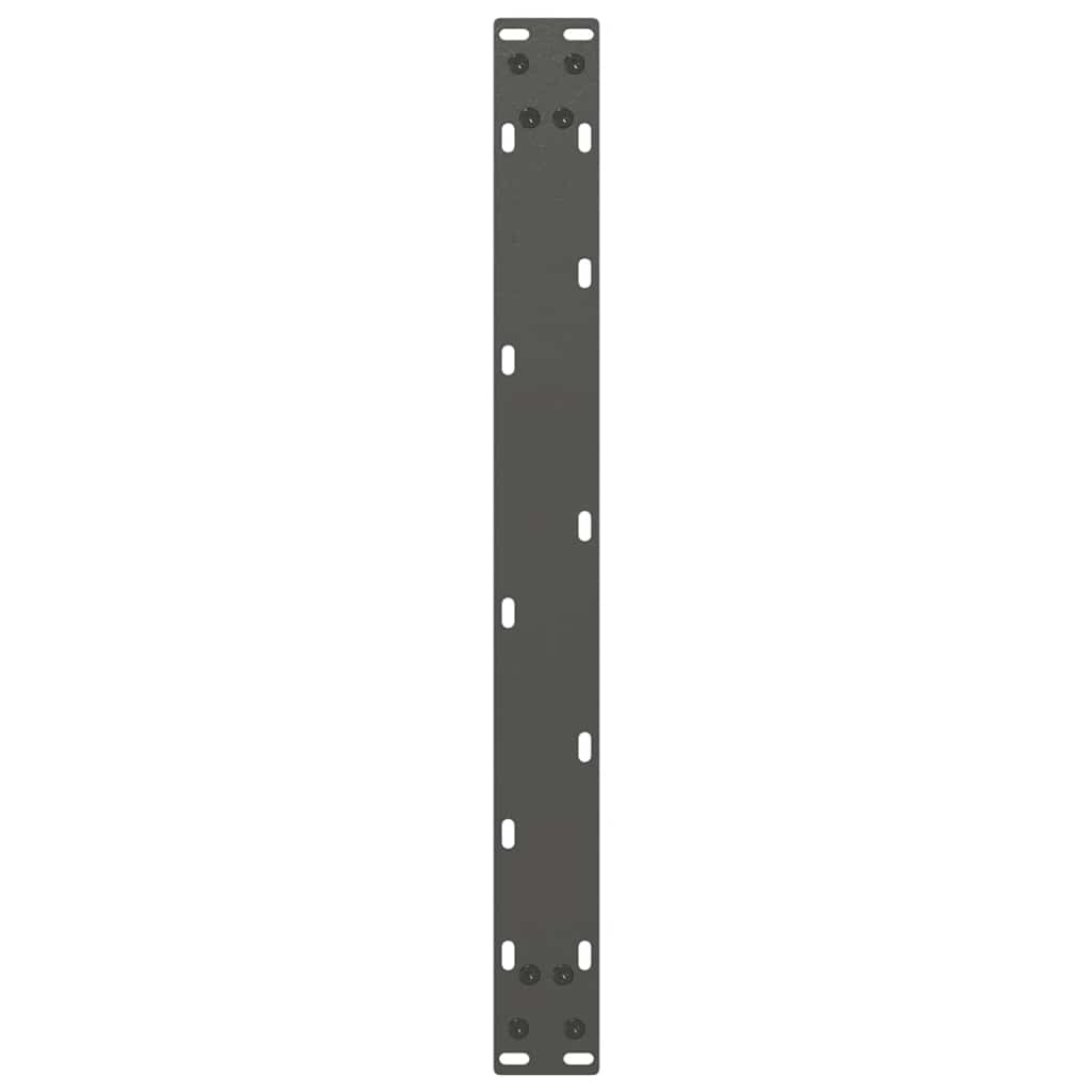 Noge za klub stolić U-oblik 2 kom antracit 70 x (30-31) cm čelik