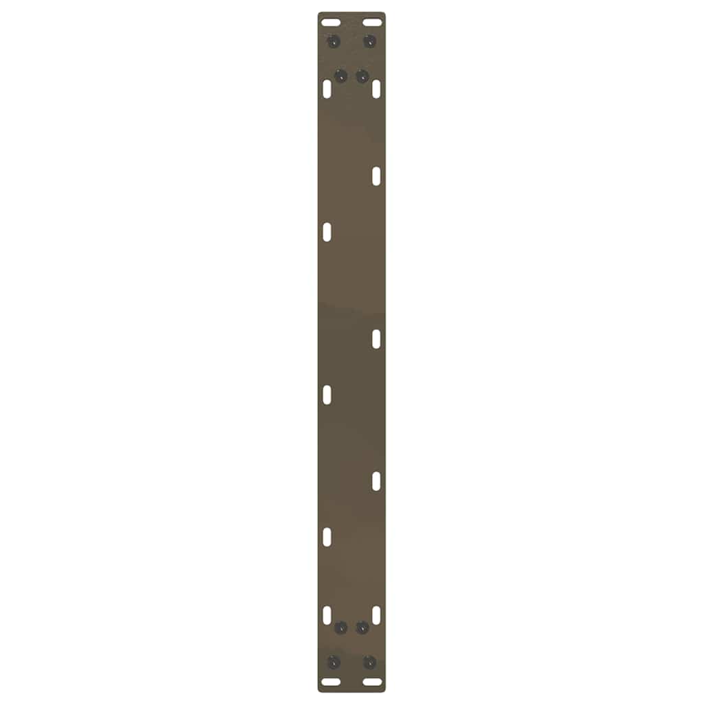 Noge za klub stolić U-oblik 2 kom Prirodni čelik 70 x (30-31) cm Čelik