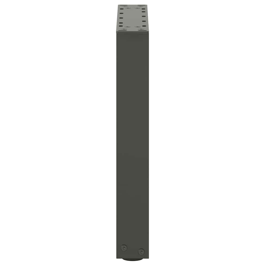 Noge za klub stolić U-oblik 2 kom antracit 28 x (42-43) cm čelik