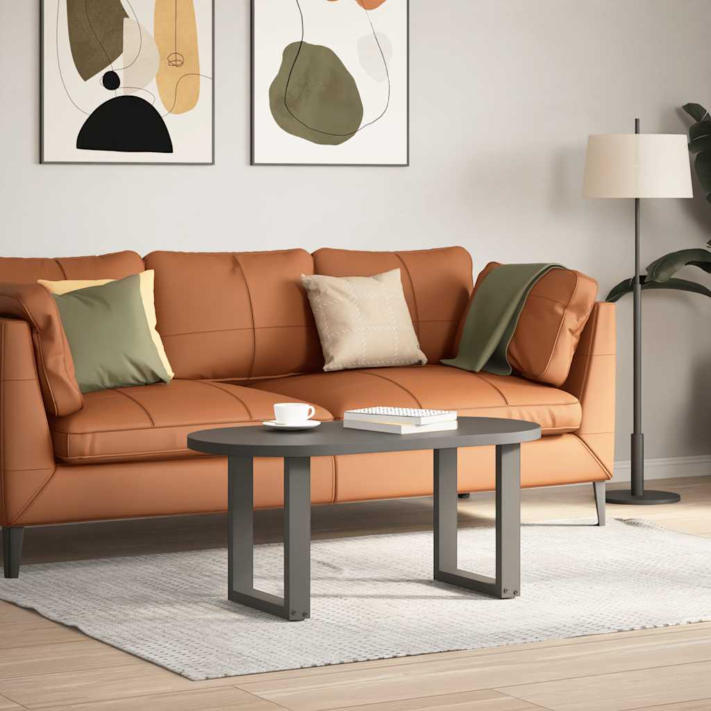 Noge za klub stolić U-oblik 2 kom antracit 38 x (42-43) cm čelik
