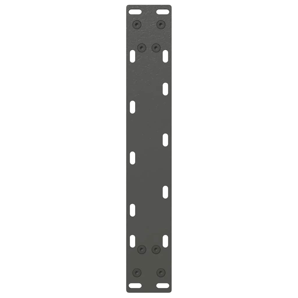 Noge za klub stolić U-oblik 2 kom antracit 38 x (42-43) cm čelik