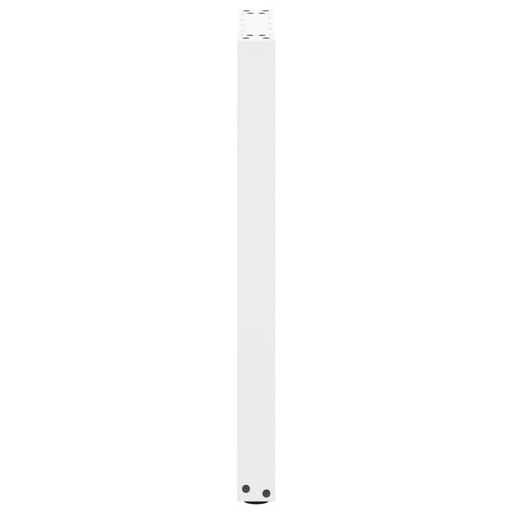 Noge za konzolni stol U-oblik 2 kom Bijele 38 x (72-73) cm Čelik