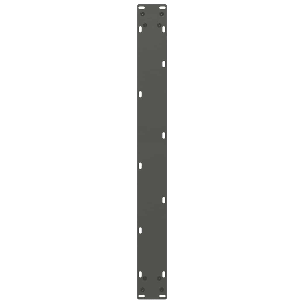 Noge za blagovaonski stol U-oblik 2 kom antracit 80 x (72-73) cm čelik