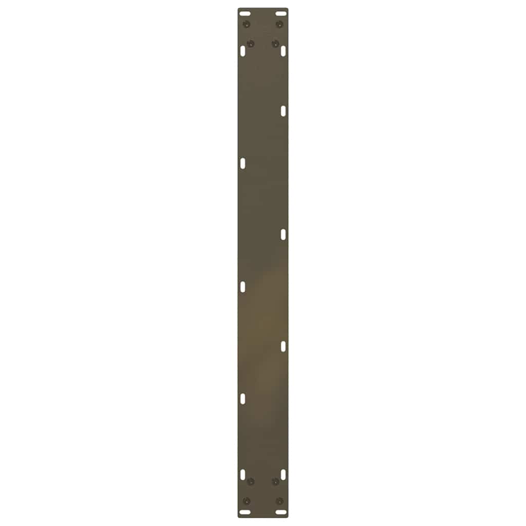Noge za blagovaonski stol U-oblik 3 kom Prirodni čelik 90 x (72-73) cm Čelik