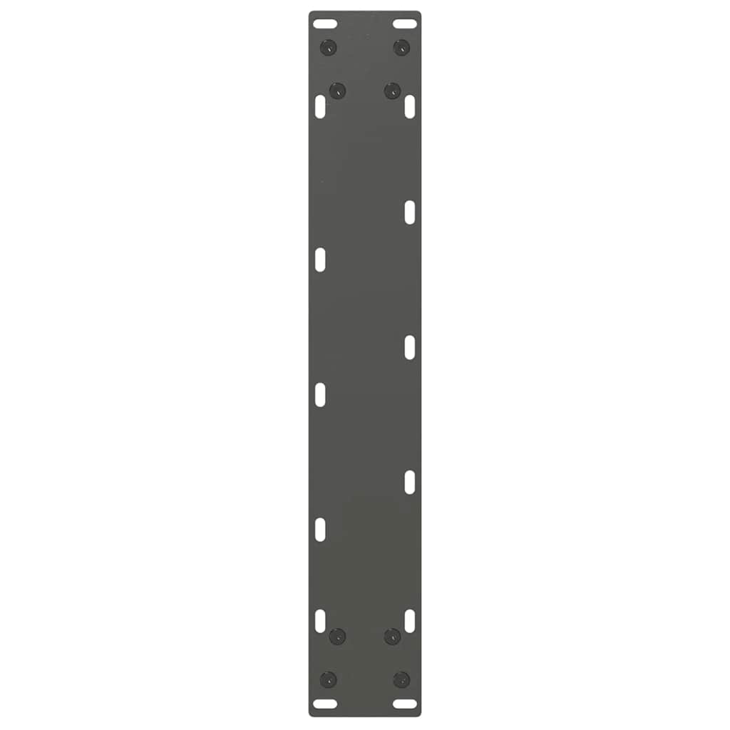 Noge za barski stol U-oblika 2 kom antracit 40 x (90-91) cm čelik