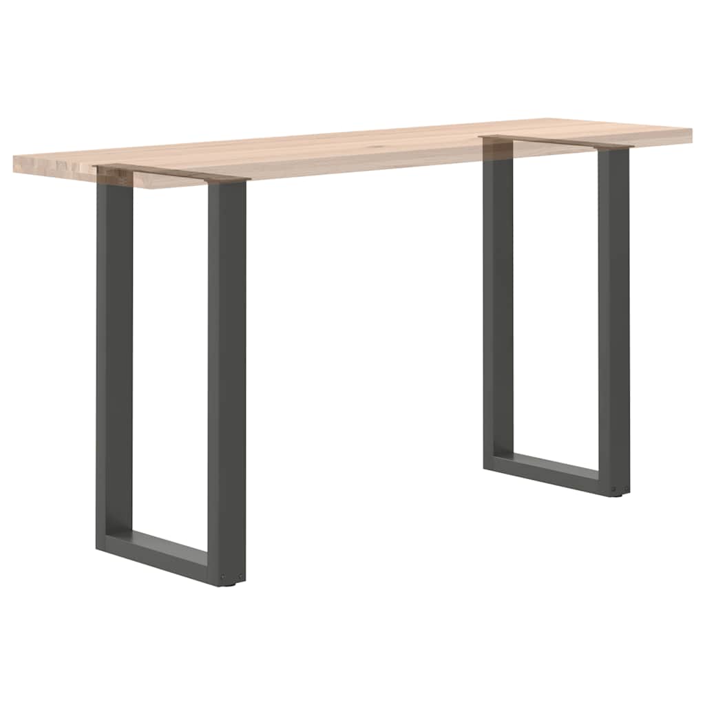Noge za barski stol U-oblika 2 kom antracit 40 x (90-91) cm čelik