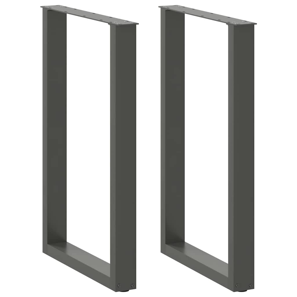 Noge za klub stolić U-oblik 38 x (42-43) cm čelik