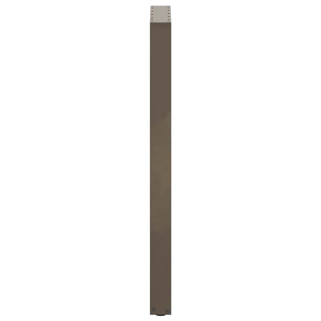 Noge za barski stol U-oblik 2 kom Prirodni čelik 40 x (110-111) cm Čelik