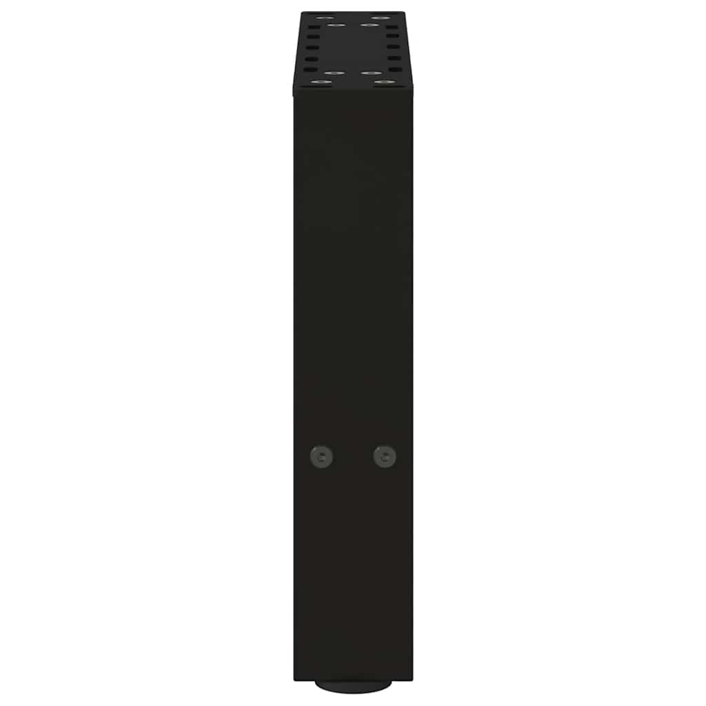 Noge za klub stolić crne 2 kom 30 x (30-31) cm čelik