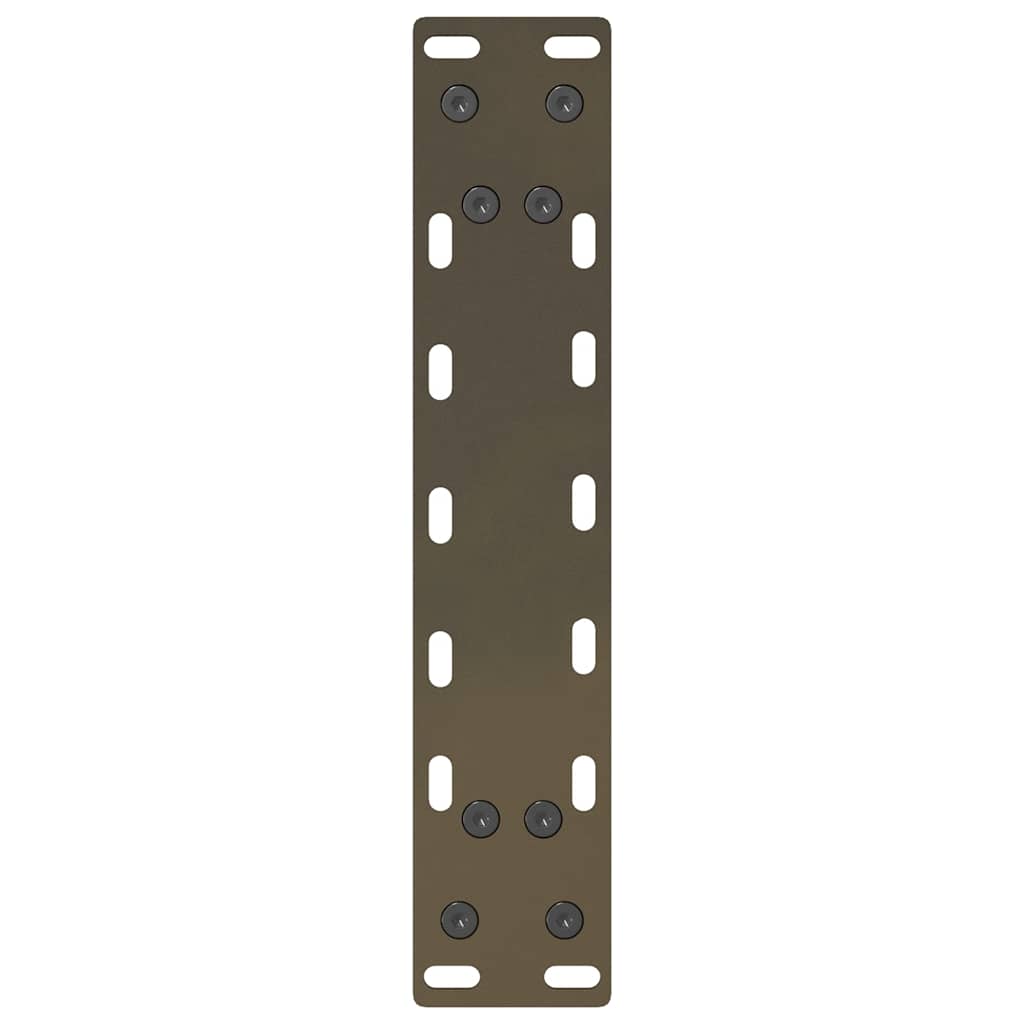 Noge za klub stolić prirodni čelik 2 kom 30 x (30-31) cm čelik
