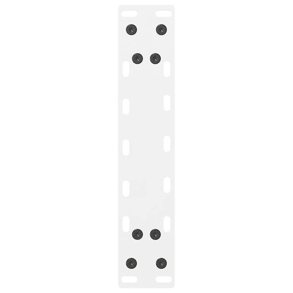 Noge za klub stolić bijele 2 kom 40 x (30-31) cm čelik