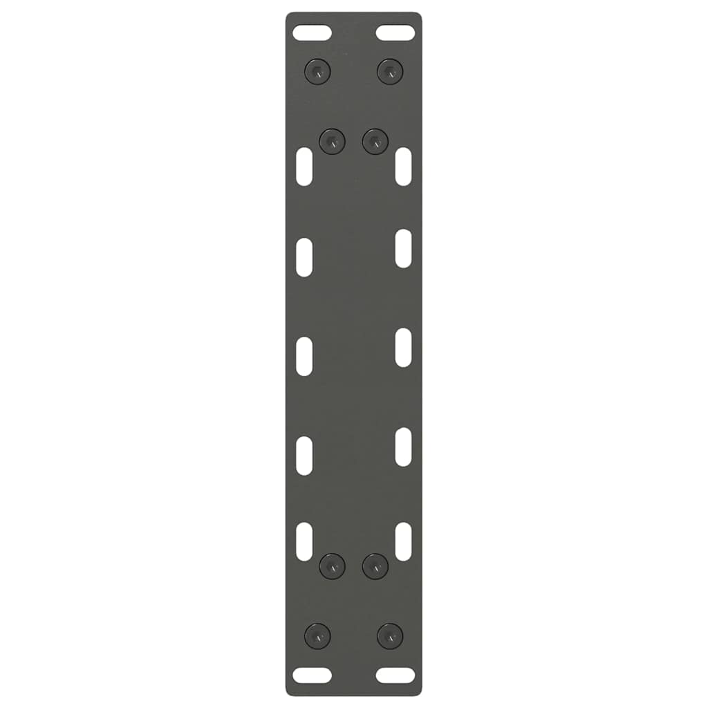 Noge za klub stolić antracit boje 2 kom 40 x (30-31) cm čelik