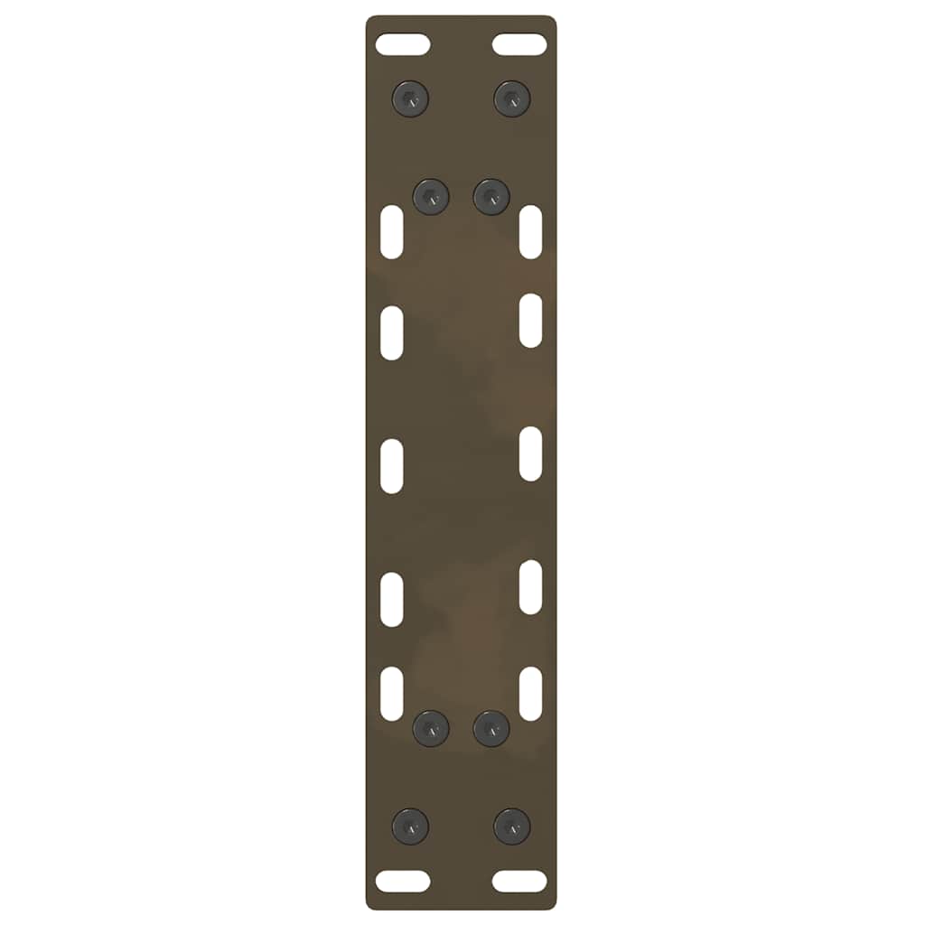 Noge za klub stolić prirodni čelik 2 kom 28 x (42-43) cm čelik