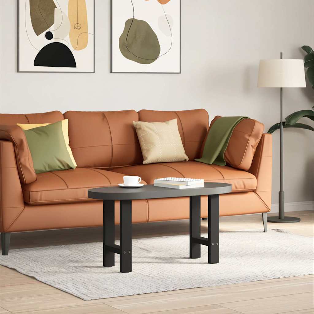Noge za klub stolić crne 2 kom 38 x (42-43) cm čelik