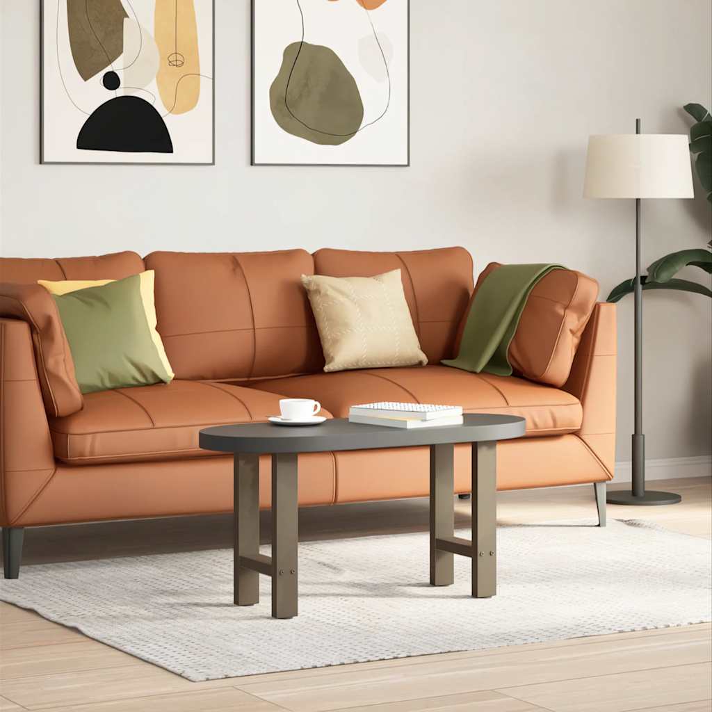 Noge za klub stolić Prirodni čelik 2 kom 38 x (42-43) cm Čelik