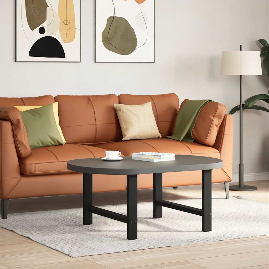 Noge za klub stolić crne 2 kom 70 x (42-43) cm čelik