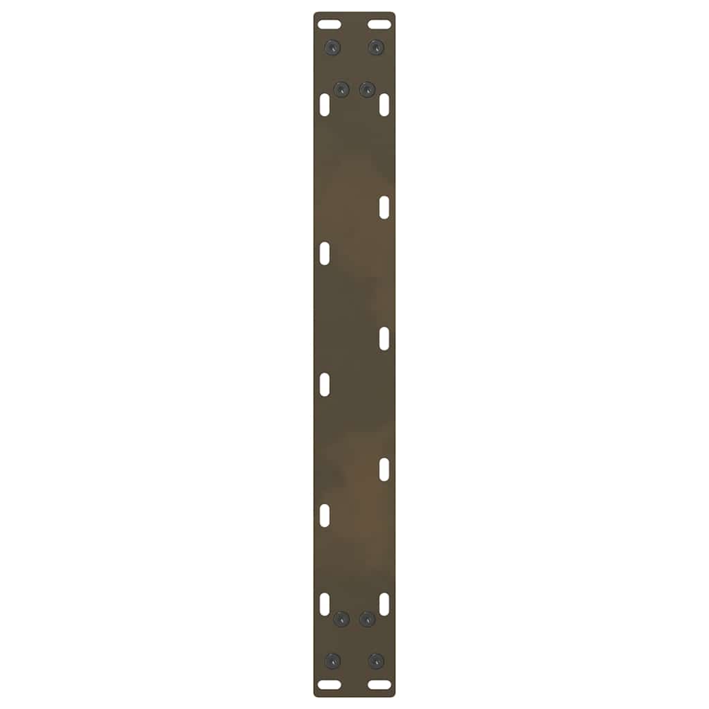 Noge za klub stolić prirodni čelik 2 kom 70 x (42-43) cm čelik