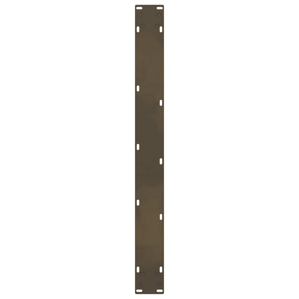 Noge za blagovaonski stol Prirodni čelik 2 kom 70 x (72-73) cm Čelik