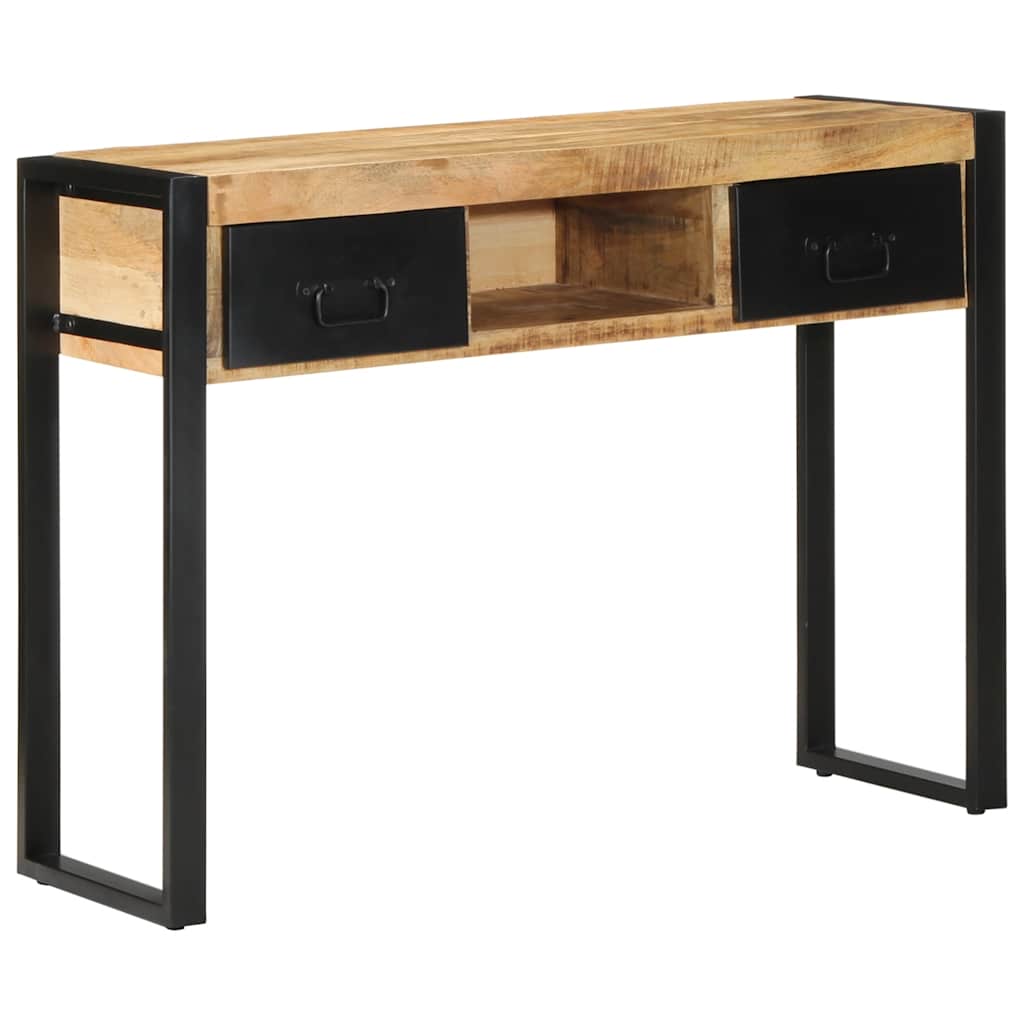 Konzolni stol 100x35x75 cm Puno grubo drvo Mango