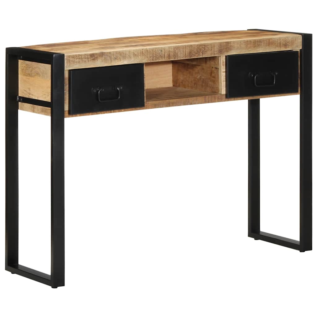 Konzolni stol 100x35x75 cm Puno grubo drvo Mango