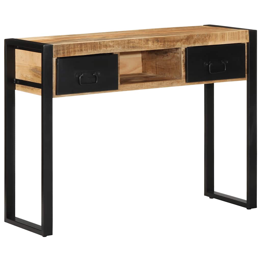 Konzolni stol 100x35x75 cm Puno grubo drvo Mango