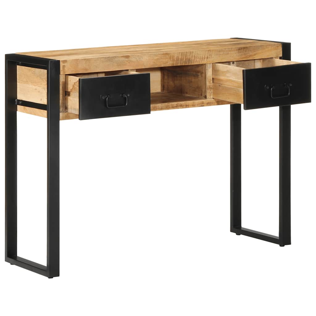 Konzolni stol 100x35x75 cm Puno grubo drvo Mango