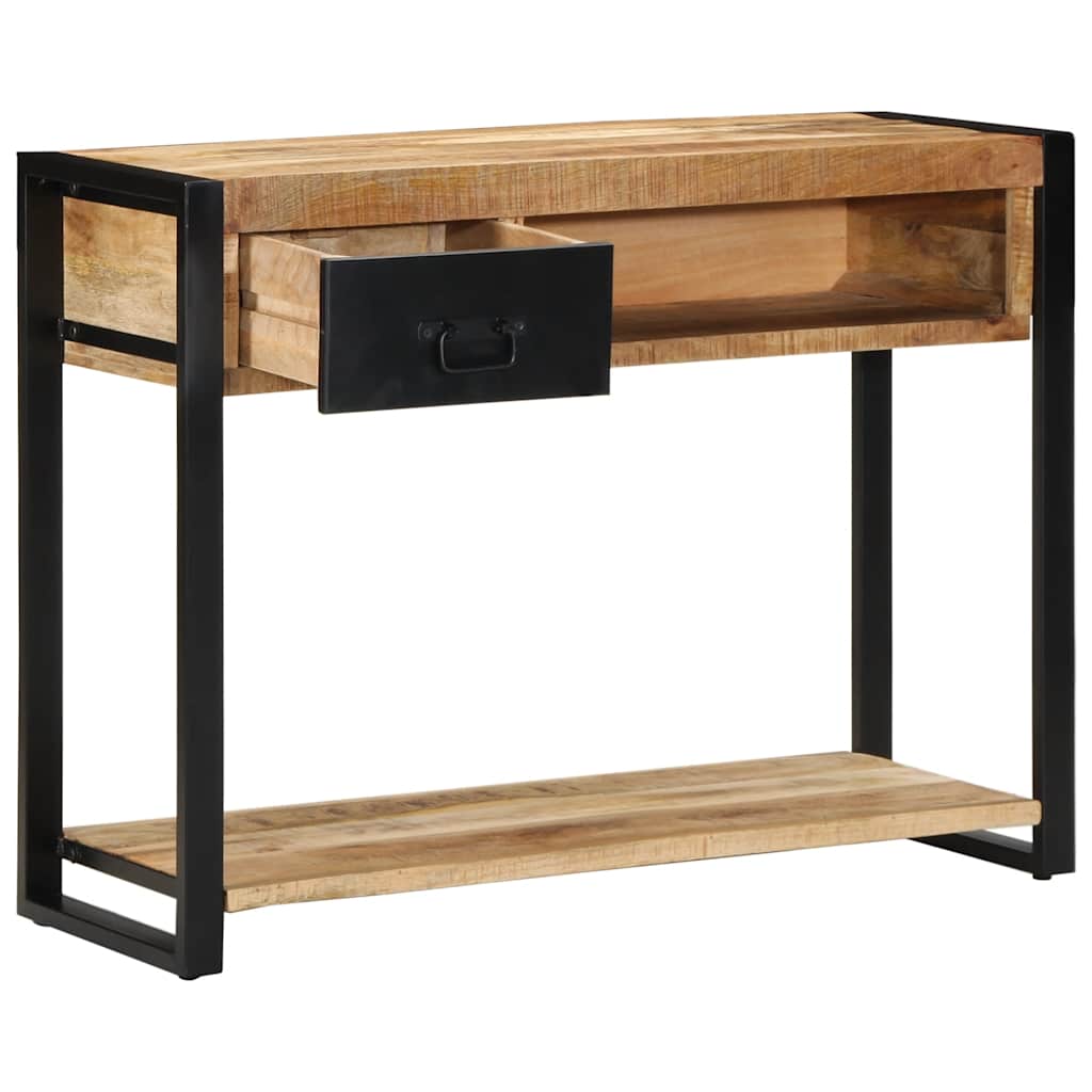 Konzolni stol 100x35x75 cm Puno grubo drvo Mango