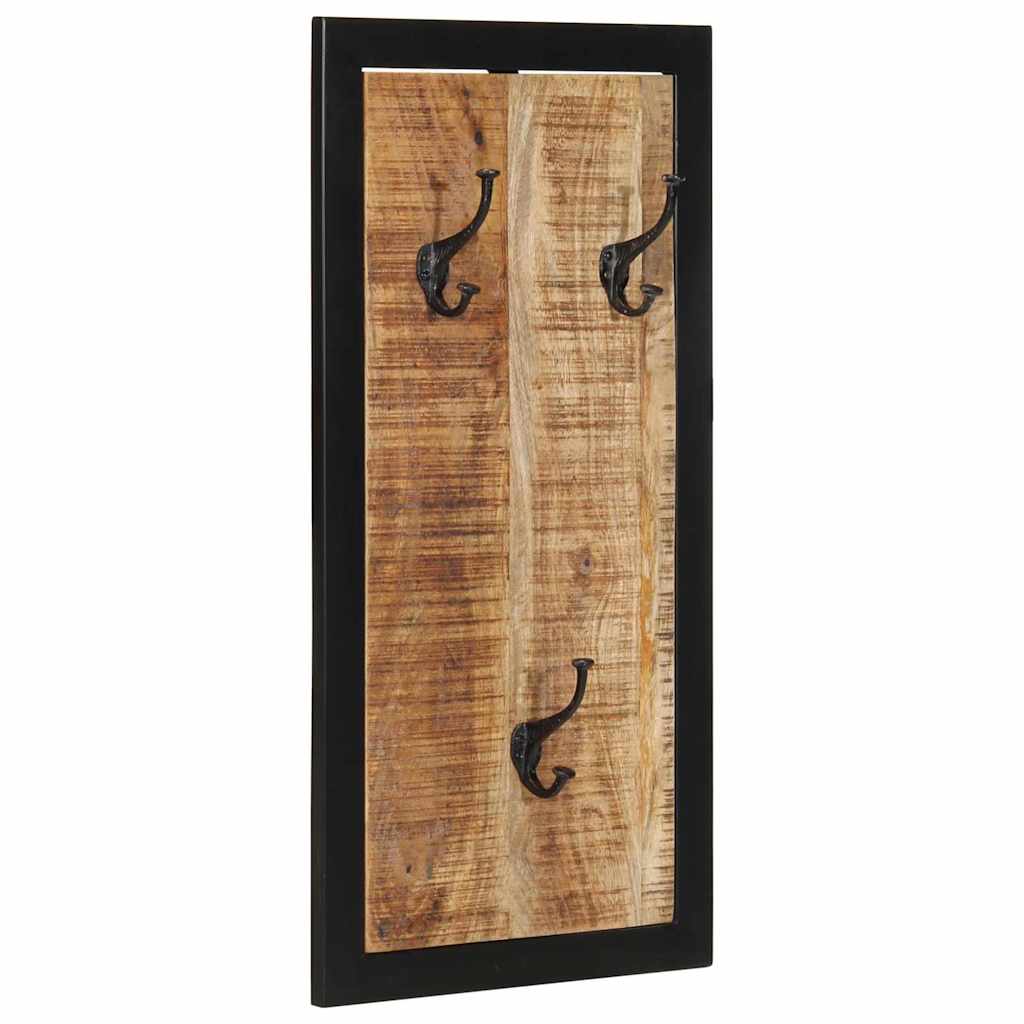 Stalak za kapute 40x2x80 cm Puno grubo drvo Mango