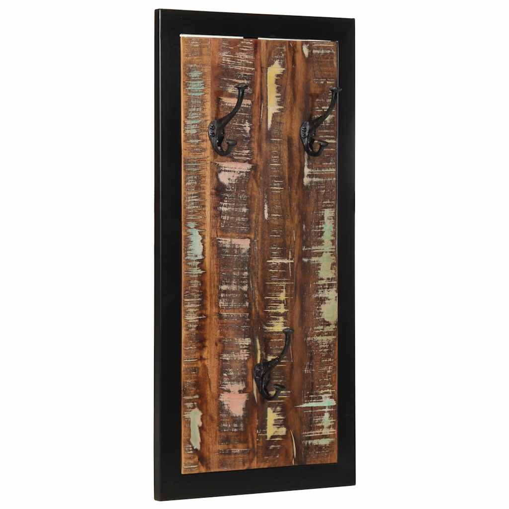 Vješalica za kapute višebojna 40x2x80 cm obrađeno puno drvo