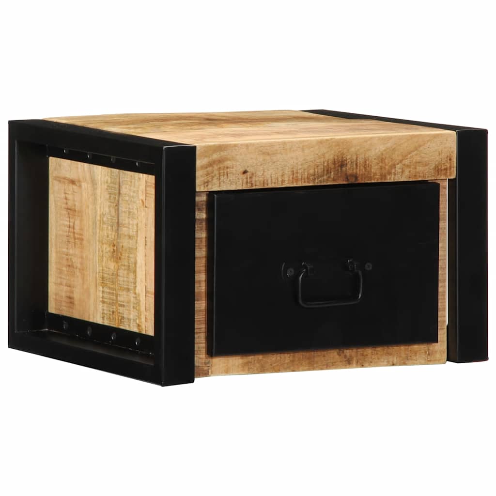 Noćni ormarići 2 kom 40x35x25 cm Puno grubo drvo Mango
