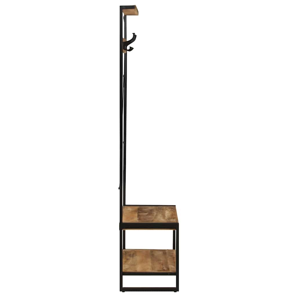 Stalak za odjeću 80x40x190 cm Puno grubo drvo Mango