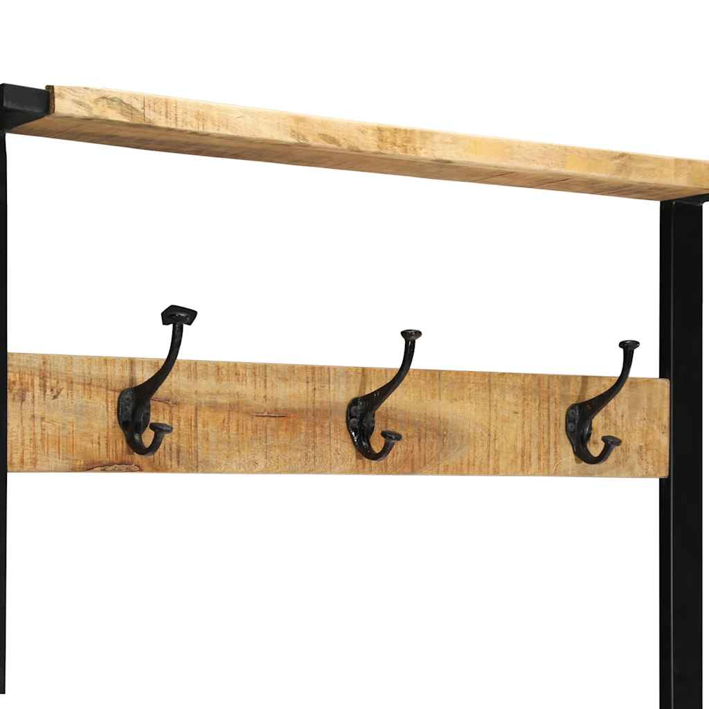 Stalak za odjeću 80x40x190 cm Puno grubo drvo Mango