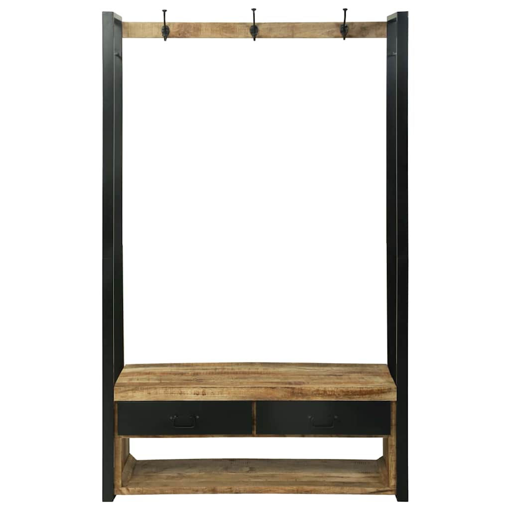 Stalak za odjeću Smeđa 110 x 40 x 179 cm Čvrsto drvo manga