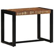 Klupa višebojna 60x35x45 cm Masivno reciklirano drvo